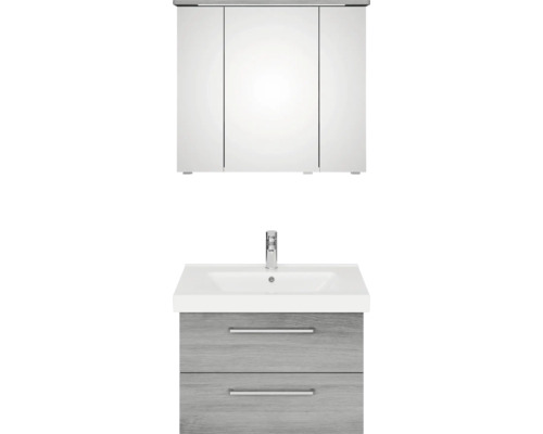 Kúpeľňová umývadlová skrinka so zásuvkami a zrkadlovou skrinkou