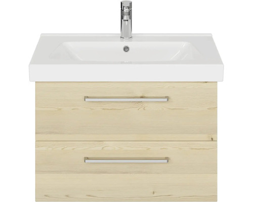 Skrinka pod umývadlo s dvoma zásuvkami a umývadlom na dosku