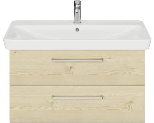 Umývadlo so skrinkou, dve zásuvky, armatúra a umývadlo