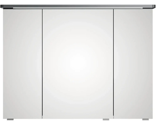 Zrkadlová skrinka s tromi dvierkami do kúpeľne