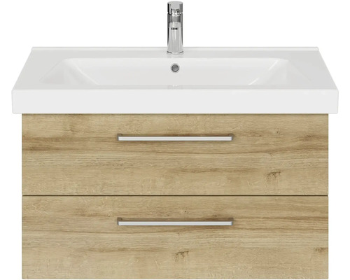 Skrinka pod umývadlo s dvomi zásuvkami a umývadlom