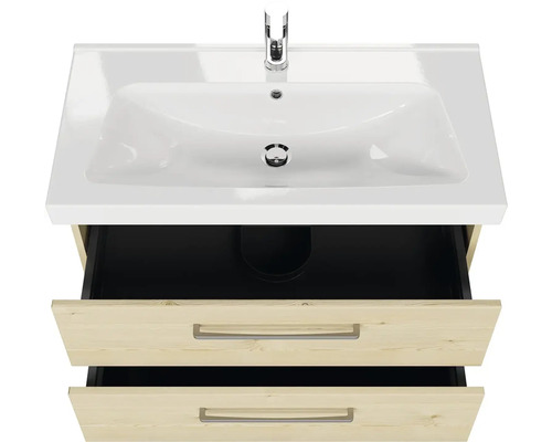 Umývadlo so skrinkou, dve zásuvky a keramické umývadlo