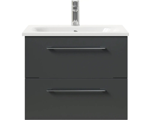 Skrinka pod umývadlo s dvomi zásuvkami, umývadlo na dosku a batéria