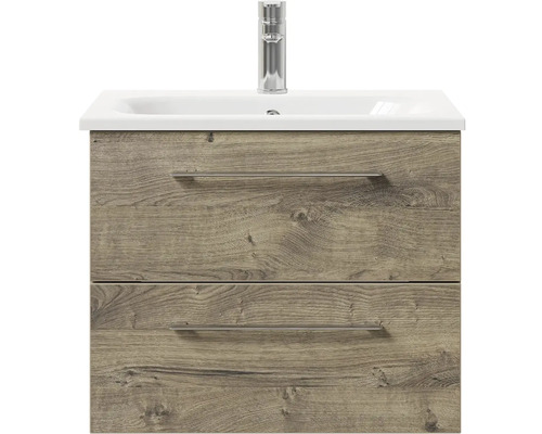 Skrinka pod umývadlo s dvomi zásuvkami, umývadlom a batériou