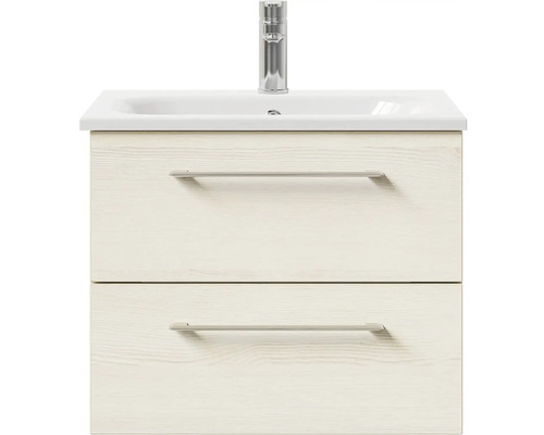 Skrinka pod umývadlo s umývadlom a vodovodnou batériou