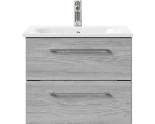 Umývadlová skrinka s dvoma zásuvkami a batériou