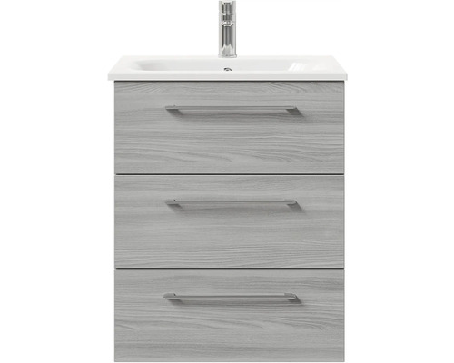 Skrinka pod umývadlo s tromi zásuvkami a umývadlom