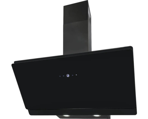 Čierny digestor do kuchyne