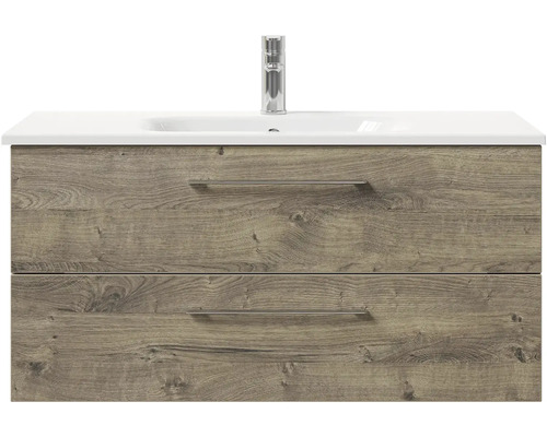 Skrinka pod umývadlo s dvoma zásuvkami a umývadlom