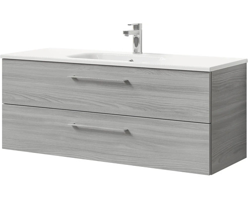 Skrinka pod umývadlo s dvomi zásuvkami a batériou