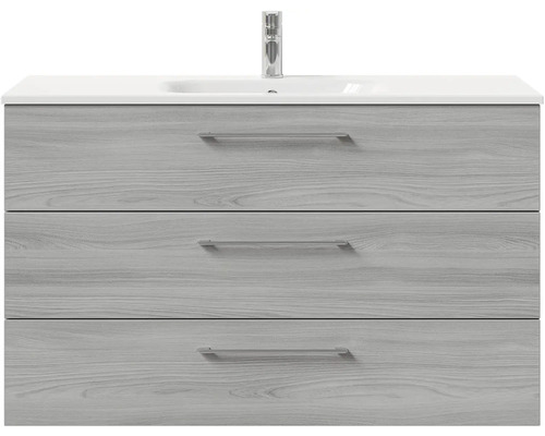 Skrinka pod umývadlo s tromi zásuvkami a umývadlom