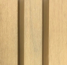 Detail dreveného obkladu s perom a drážkou