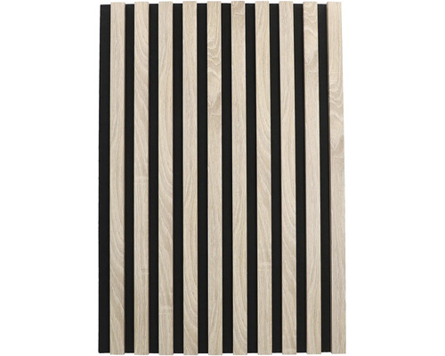 Drevený panel s vertikálnymi lamelami na dekoráciu stien