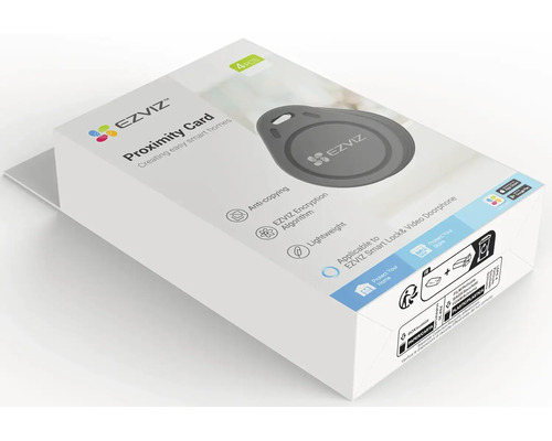 EZVIZ Proximity karta v krabici, vhodná pre EZVIZ Smart Lock a videotelefón, 4 kusy