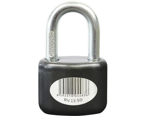 Visiaci zámok s tvrdeným strmeňom