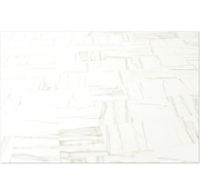 Dlažba Obklad imitácia mramoru LUCCA Bianco Gold lesklá 60x60 cm