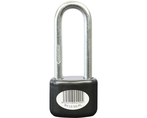 Visiaci zámok s okom z tvrdenej ocele