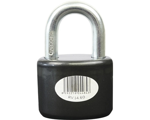 Visiaci zámok s tvrdeným strmeňom