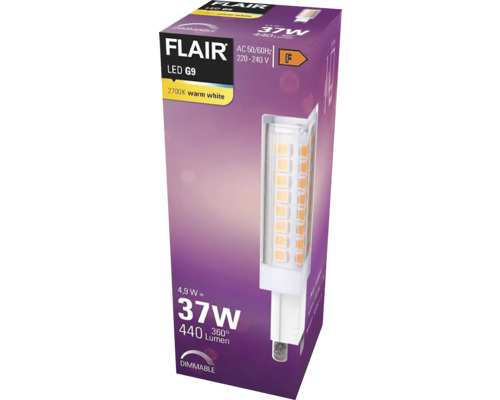 Žiarovka FLAIR LED G9 v obale produktu