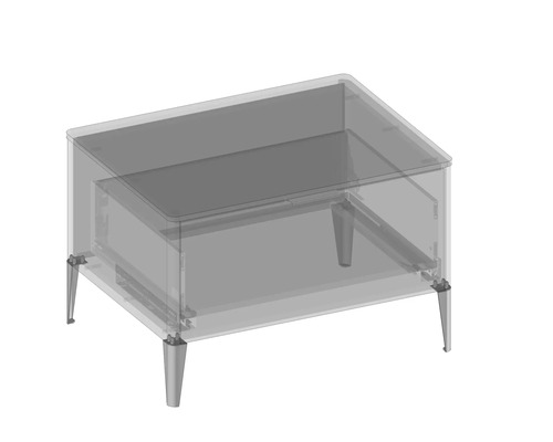 Skrinka pod umývadlo so zásuvkou a nožičkami