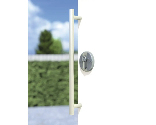 Dvere s kľučkou a zámkom