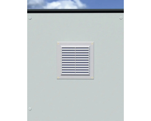 Štvorcová mriežka odolná voči poveternostným vplyvom na stene