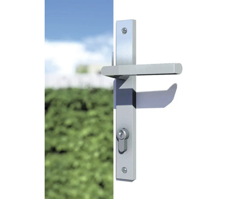 Kovové dverové kovanie s cylindrickou vložkou