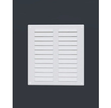 Štvorcový ventilačný nadstavec s lamelami