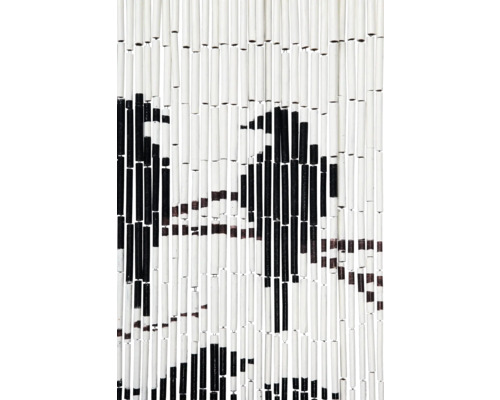 Dekoratívne drevené dverové závesy s motívom vtáka