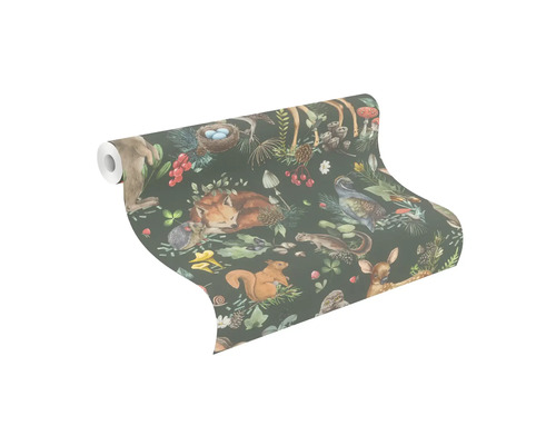 Rola tapety s motívom lesných zvierat