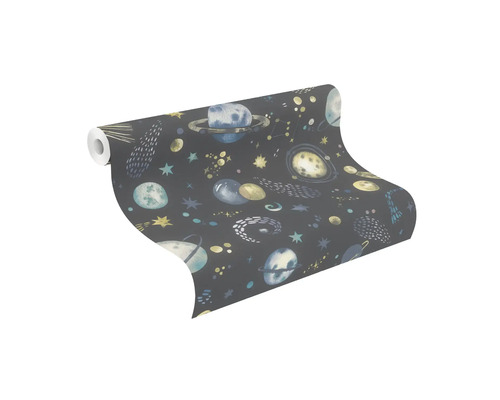 Rola tapety s planétami a hviezdami