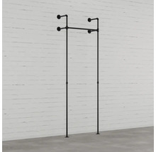 Voľne stojaci vešiak na šaty z kovových rúrok