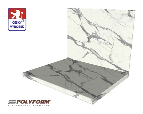 Kuchynská pracovná doska s mramorovým dekorom