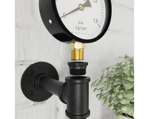 Manometer s rúrkovou konštrukciou na meranie tlaku