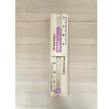 Saunové presýpacie hodiny s dreveným rámom a stupnicou na meranie času