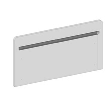 Nadstavec na písací stôl s vedením káblov