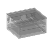 Skrinka pod umývadlo Devo Lotos sivá 60 x 31 x 53 cm