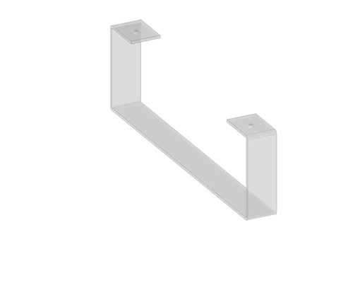 Kovová konzola na montáž na stenu