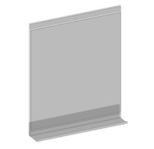 Zrkadlo do kúpeľne Devo Viva 2.0 s poličkou 70 x 86 cm biela/čierna VV2-LUPL70-F104