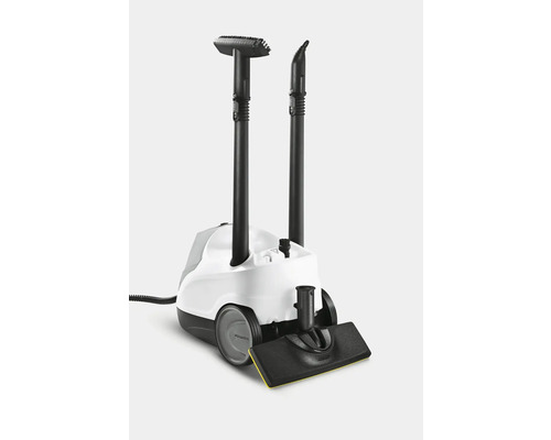 Parný čistič s prídavnými tryskami na rôzne čistiace úlohy