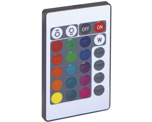 Diaľkové ovládanie osvetlenia s výberom farieb a rôznymi režimami