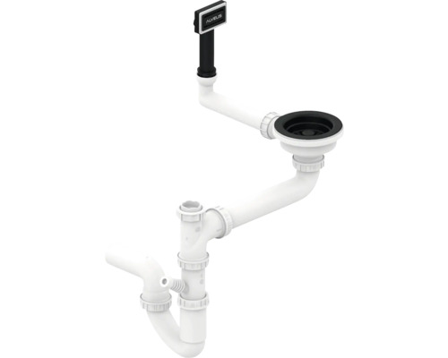 Drezová výpustná súprava s excentrickým ovládaním