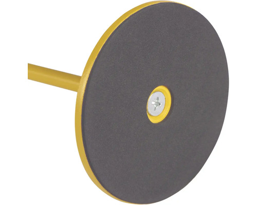 Detail upevňovacej dosky nohy stola so skrutkou