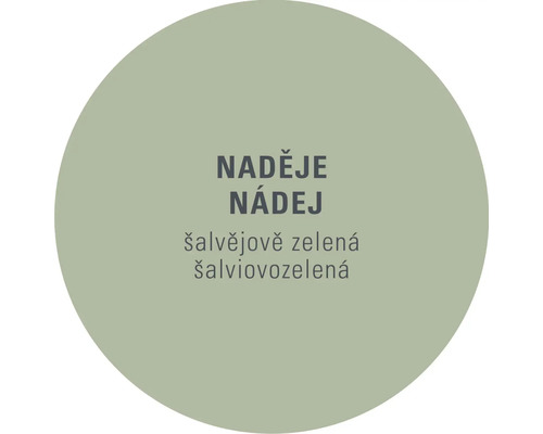 Naděje NÁDEJ šalviovozelená