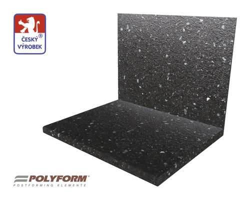 Polyform postforming element