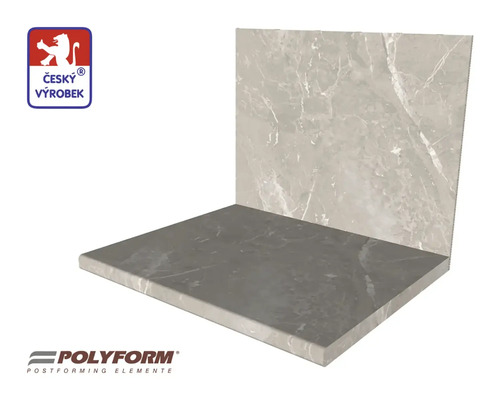 Kuchynská pracovná doska so zadnou stenou