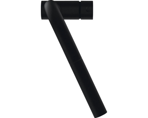 Čierne nástenné svietidlo pre vnútorné osvetlenie