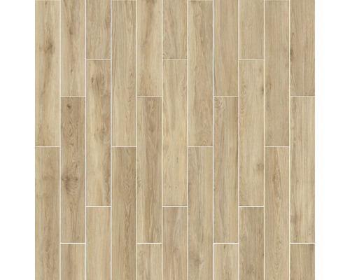 Položené dlaždice so vzhľadom dreva