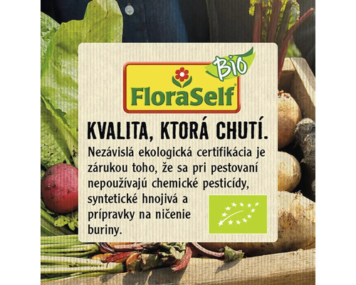 Logo FloraSelf s odkazom na ekologické poľnohospodárstvo