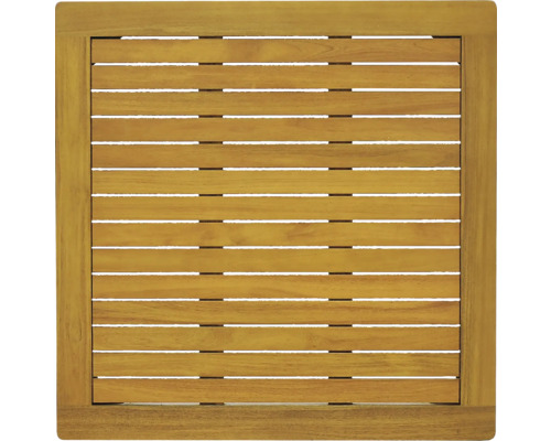 Štvorcová stolová doska z drevených lamiel